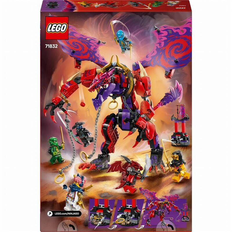 Конструктор LEGO Ninjago Громовержец Дракон Хаоса (71832)