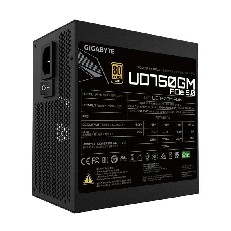Блок питания Gigabyte GP-UD750GM PG5 750W