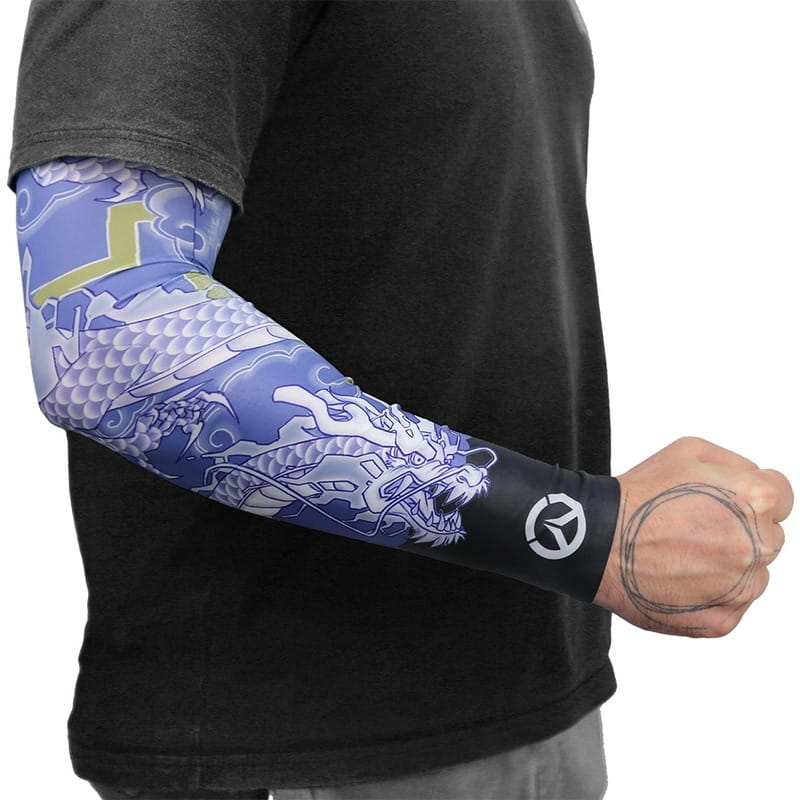 Геймерский рукав Blizzard Entertainment Overwatch 2 Hanzo tatoo L Blue (FOWSLEEVHANZTAT0L)