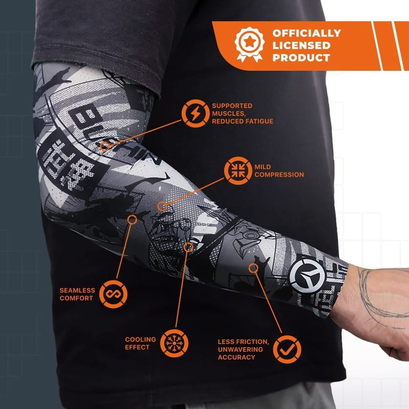 Геймерский рукав Blizzard Entertainment Overwatch 2 Genji Dragon Blade L Black (FOWSLEEVEGENJI00L)