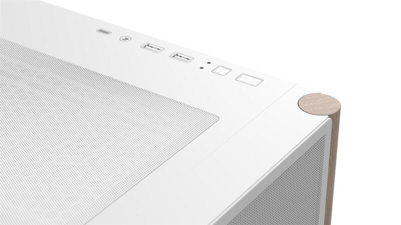 Корпус AeroCool D501A-G-WT-v2 (ACCM-DS01043.21) White без БП