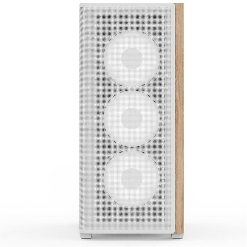 Корпус AeroCool D501A-G-WT-v2 (ACCM-DS01043.21) White без БП