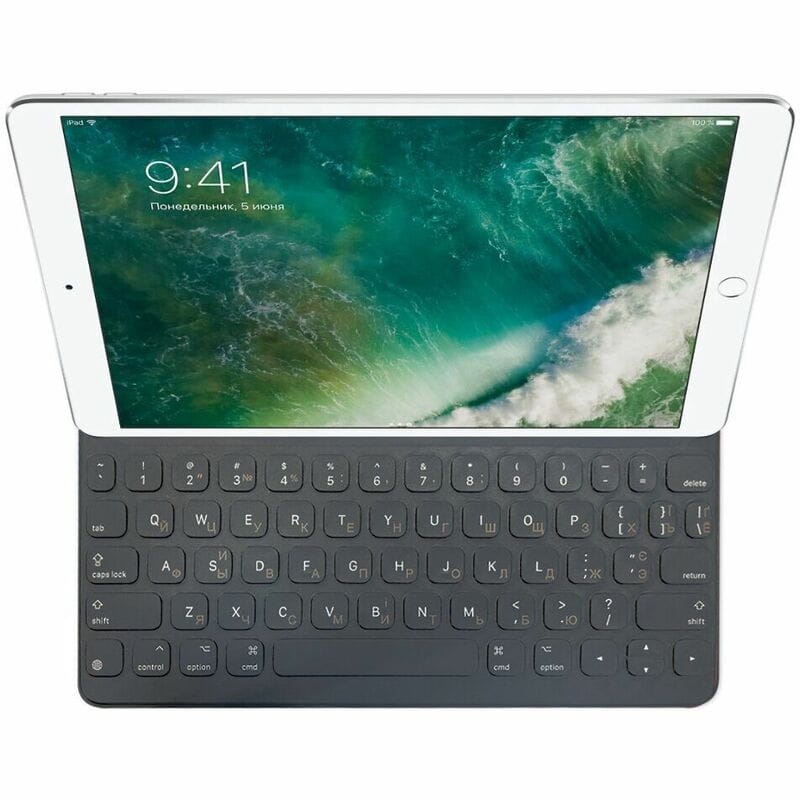 Чохол-клавіатура Apple Smart Keyboard для Apple iPad 10.2 2019/2020/2021 / iPad Air 10.5 2019 / iPad Pro 10.5 2017 Black (MPTL2 / MX3L2)