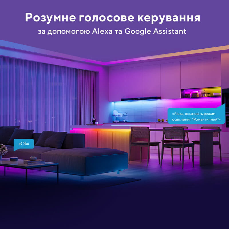 Світлодіодна стрічка розумна Govee H618C RGBIC, 10 м, White (H618C3D1)
