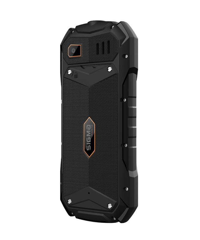 Мобильный телефон Sigma mobile X-treme PV68 Dual Sim Black/Orange (4827798738221)