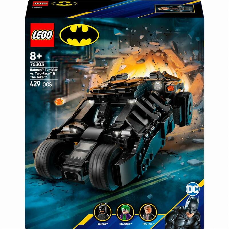 Конструктор LEGO Super Heroes Бетмен Тумблер проти Двуликого та Джокера (76303)