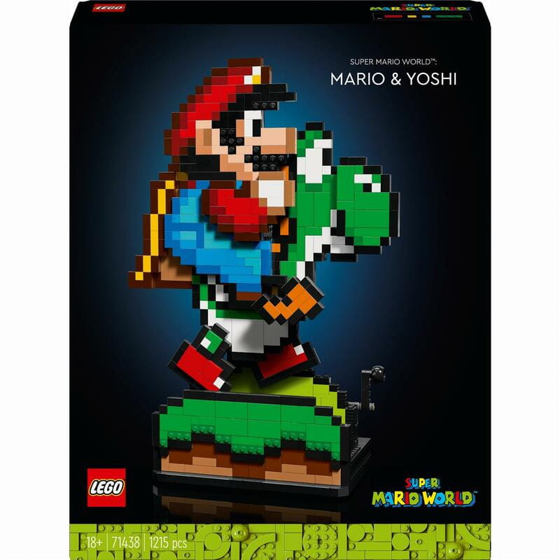 Конструктор LEGO Super Mario World: Маріо та Йоші (71438)
