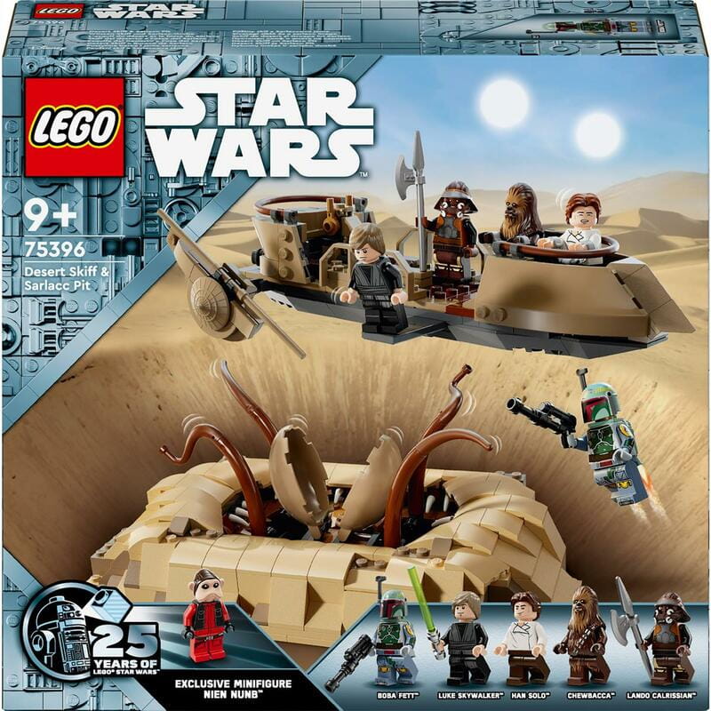 Конструктор LEGO Star Wars Пустельний скіф та яма Сарлакка (75396)