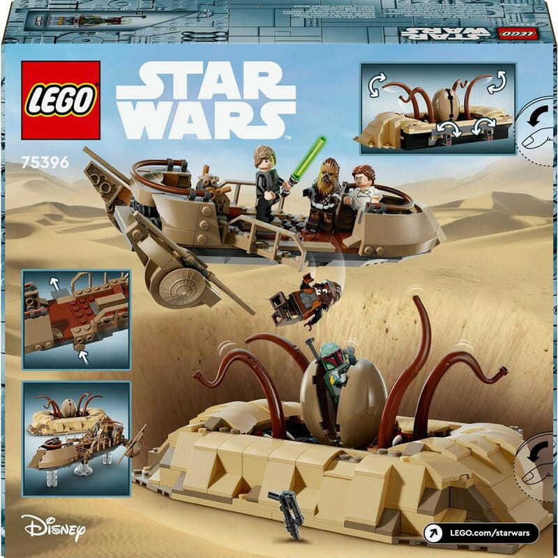 Конструктор LEGO Star Wars Пустынный скиф и яма Сарлакка (75396)