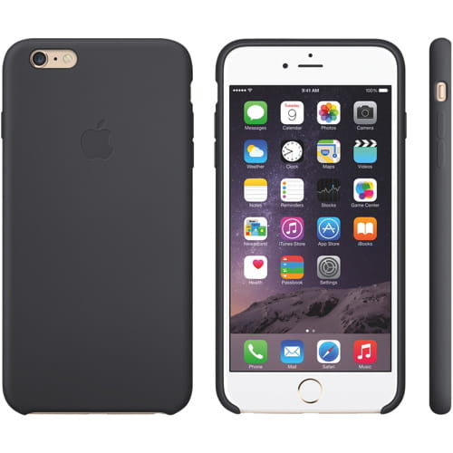 Чехол-накладка Apple Silicone Case для iPhone 6 Plus/iPhone 6S Plus Black (MGR92)
