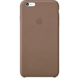 Чехол Apple Leather Case для iPhone 6 Plus/6S Plus Brown (MGQR2)