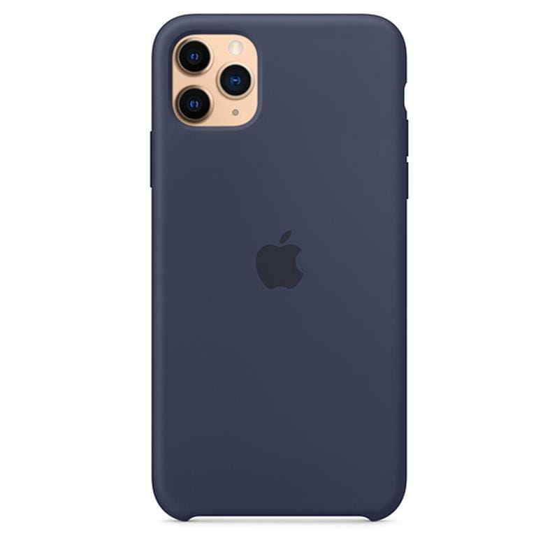 Чохол-накладка Apple Silicone Case для Apple iPhone 11 Pro Max Midnight Blue (MWYW2)