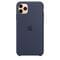 Фото - Чохол-накладка Apple Silicone Case для Apple iPhone 11 Pro Max Midnight Blue (MWYW2) | click.ua