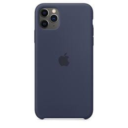 Чехол-накладка Apple Silicone Case для Apple iPhone 11 Pro Max Midnight Blue (MWYW2)