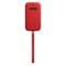 Фото - Чохол на руку Apple Leather Sleeve with MagSafe для Apple iPhone 12/12 Pro RED (MHYE3) | click.ua