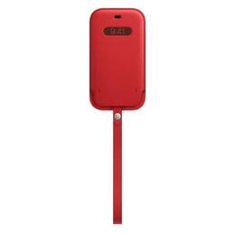 Чехол на руку Apple Leather Sleeve with MagSafe для Apple iPhone 12/12 Pro RED (MHYE3)