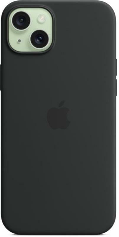Чохол-накладка Apple Silicone Case with MagSafe для Apple iPhone 15 Plus Black (MT103)