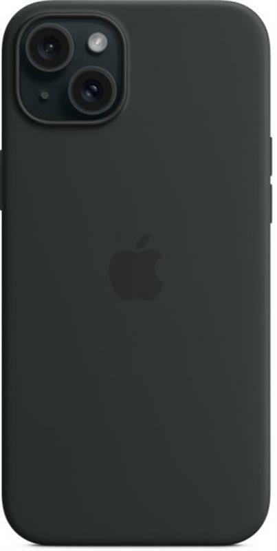 Чохол-накладка Apple Silicone Case with MagSafe для Apple iPhone 15 Plus Black (MT103)