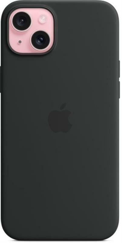 Чохол-накладка Apple Silicone Case with MagSafe для Apple iPhone 15 Plus Black (MT103)