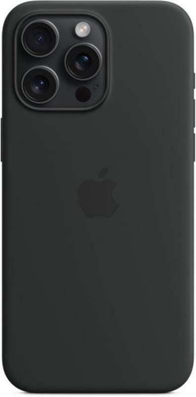 Чохол-накладка Apple Silicone Case with MagSafe для Apple iPhone 15 Pro Max Black (MT1M3)