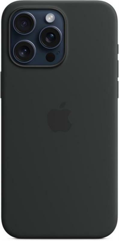 Чохол-накладка Apple Silicone Case with MagSafe для Apple iPhone 15 Pro Max Black (MT1M3)