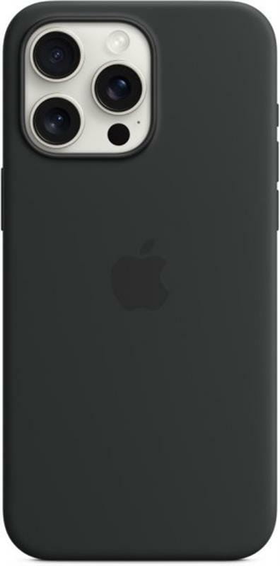 Чохол-накладка Apple Silicone Case with MagSafe для Apple iPhone 15 Pro Max Black (MT1M3)