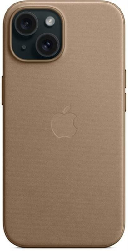 Чохол-накладка Apple FineWoven Case with MagSafe для Apple iPhone 15 Taupe (MT3C3)