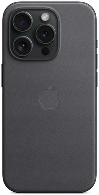 Чехол-накладка Apple FineWoven Case with MagSafe для Apple iPhone 15 Pro Black (MT4H3)