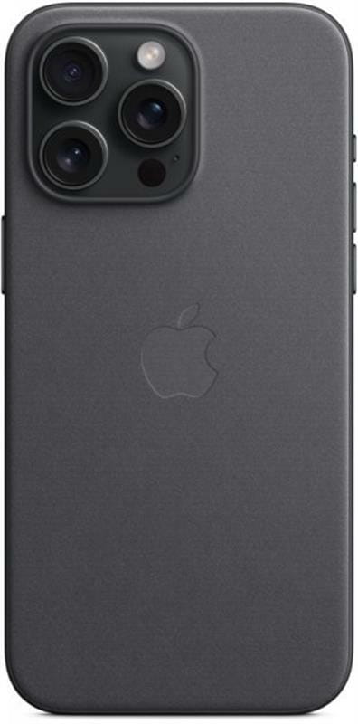 Чехол-накладка Apple FineWoven Case with MagSafe для Apple iPhone 15 Pro Max Black (MT4V3)