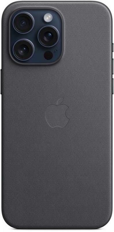 Чехол-накладка Apple FineWoven Case with MagSafe для Apple iPhone 15 Pro Max Black (MT4V3)