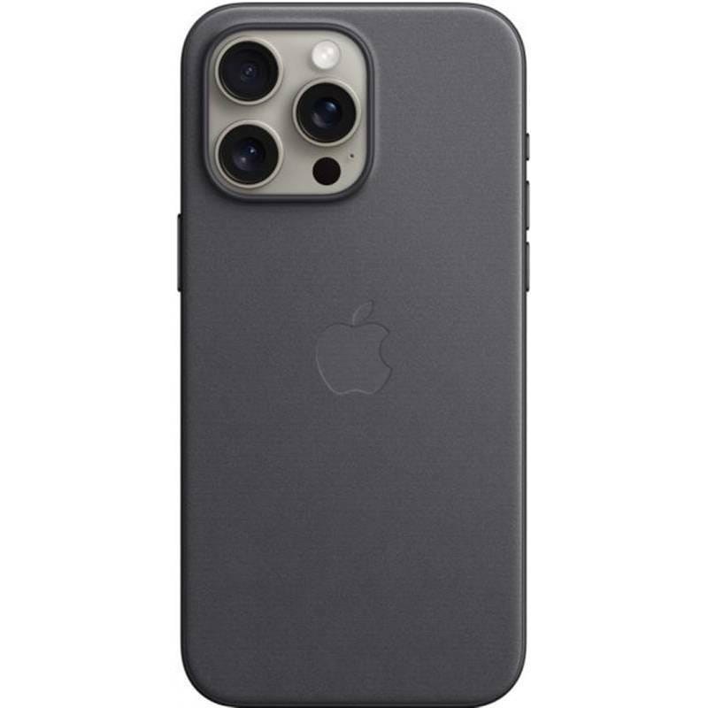 Чехол-накладка Apple FineWoven Case with MagSafe для Apple iPhone 15 Pro Max Black (MT4V3)