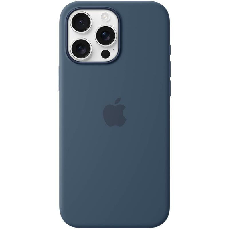 Чeхол-накладка Apple Silicone Case with MagSafe для Apple iPhone 16 Pro Max Denim (MYYU3)