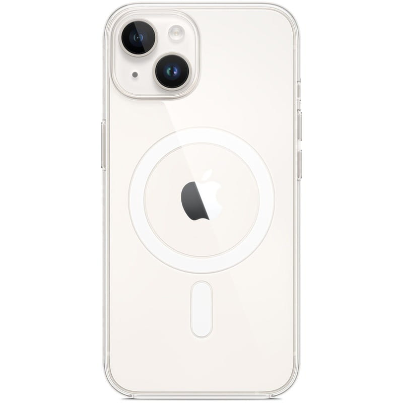 Чeхол-накладка Apple Clear Case with MagSafe для Apple iPhone 14 Transparent (MPU13)