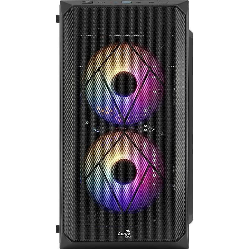 Корпус AeroCool CS-107-A-BK-v2 (ACCX-PC14002.11) Black 600W
