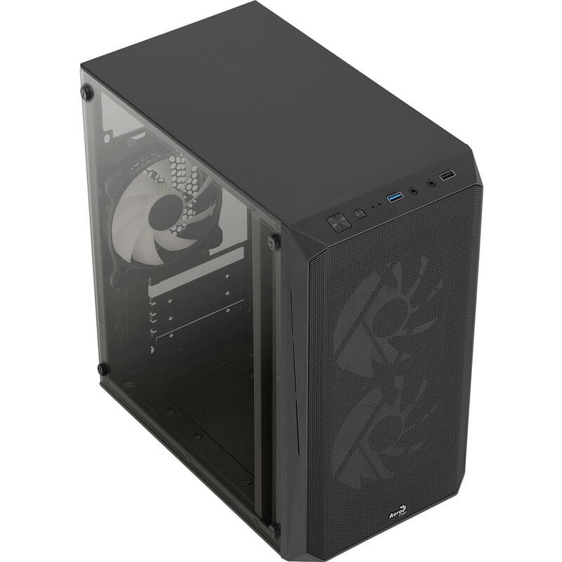 Корпус AeroCool CS-107-A-BK-v2 (ACCX-PC14002.11) Black 600W