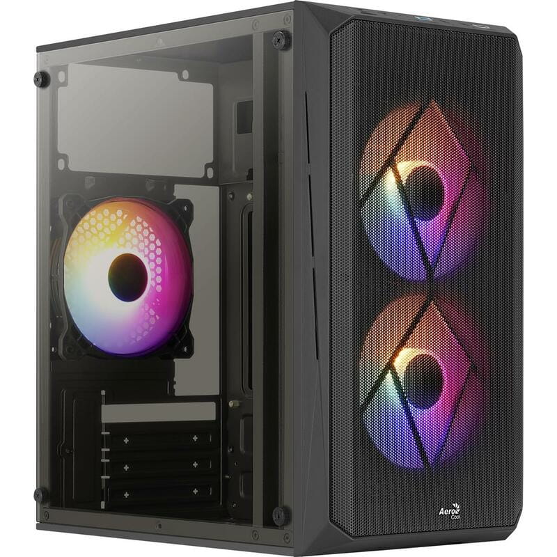 Корпус AeroCool CS-107-A-BK-v2 (ACCX-PC14002.11) Black 600W