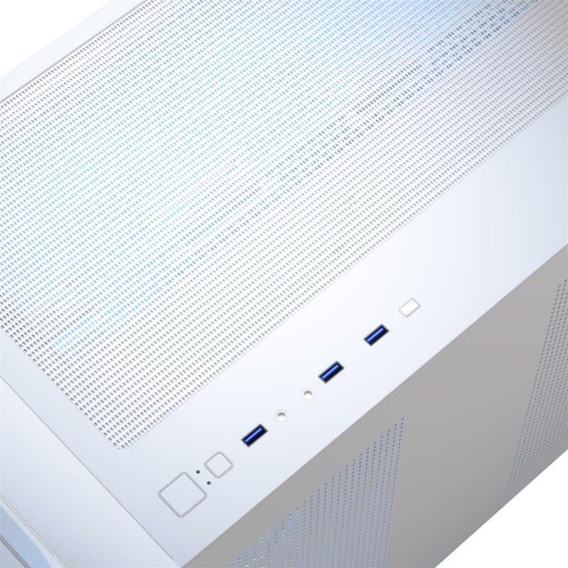 Корпус AeroCool P300C-G-WT-v1 (ACCS-PN02033.21) White без БП