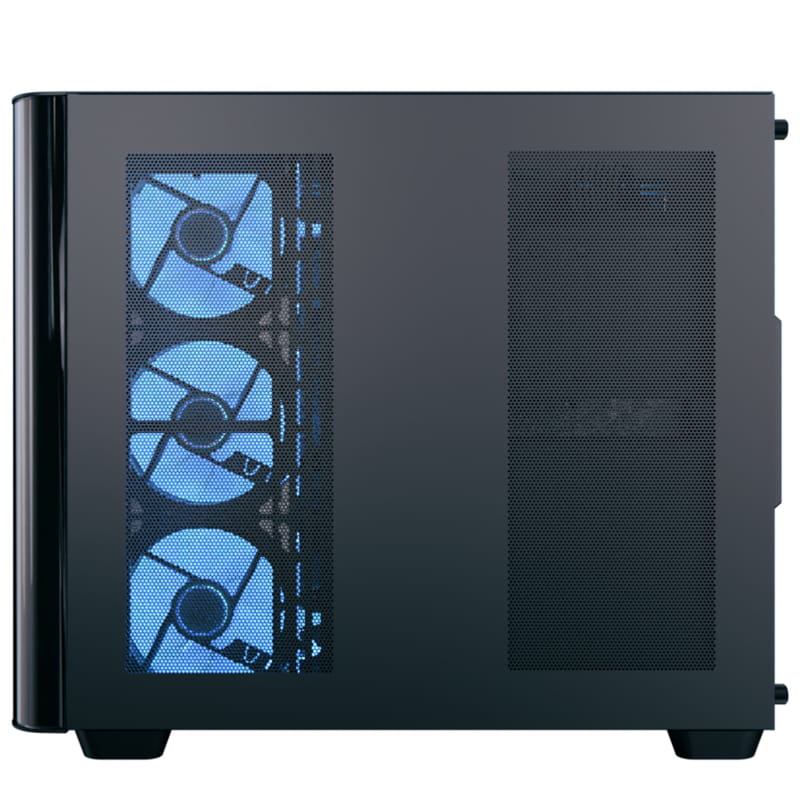 Корпус AeroCool P500C-G-BK-v1 (ACCM-PN01043.11) Black без БП