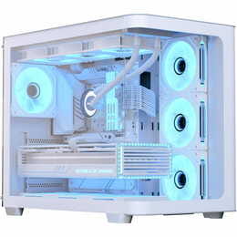 Корпус AeroCool P500C-G-WT-v1 (ACCM-PN01043.21) White без БЖ