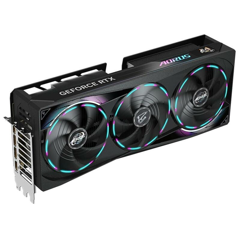 Відеокарта GF RTX 5080 16GB GDDR7 Aorus Master Gigabyte (GV-N5080AORUS M-16GD)