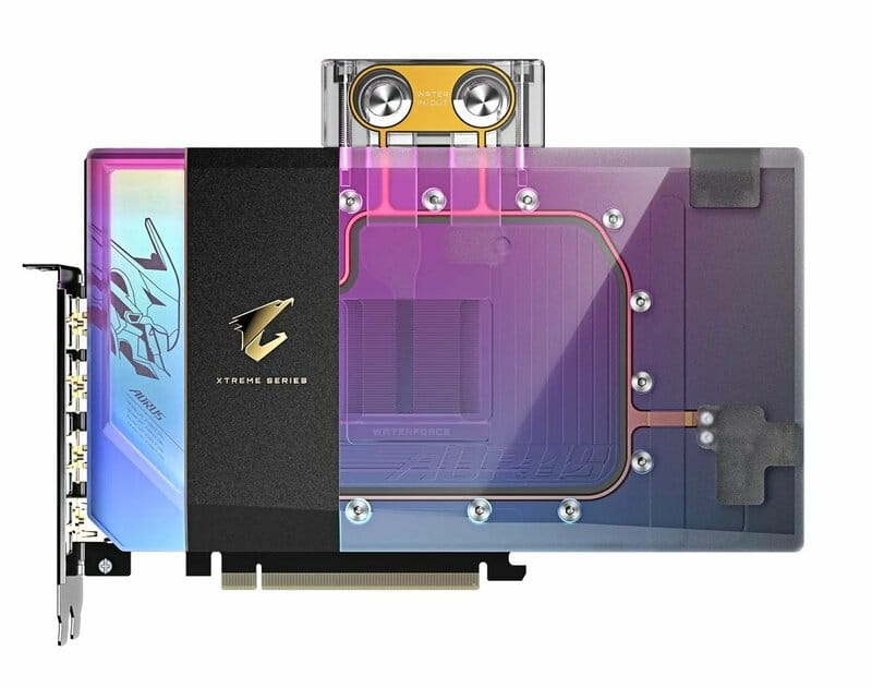 Видеокарта GF RTX 5090 32GB GDDR7 Aorus Xtreme Waterforce WB Gigabyte (GV-N5090AORUSX WB-32GD)