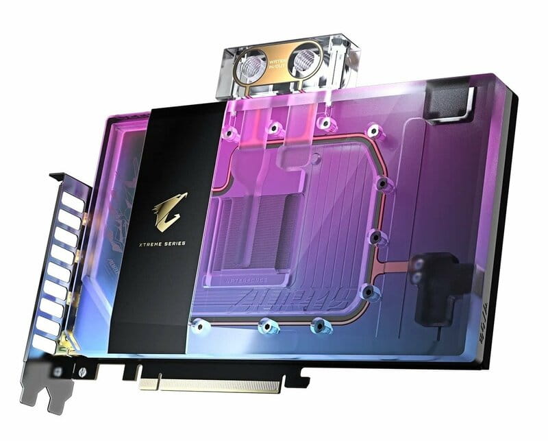 Видеокарта GF RTX 5090 32GB GDDR7 Aorus Xtreme Waterforce WB Gigabyte (GV-N5090AORUSX WB-32GD)