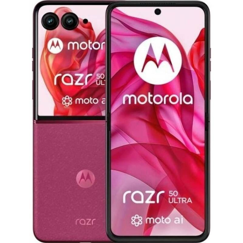 Смартфон Motorola Razr 50 Ultra 12/512GB Hot Pink (PB1T0103RS)