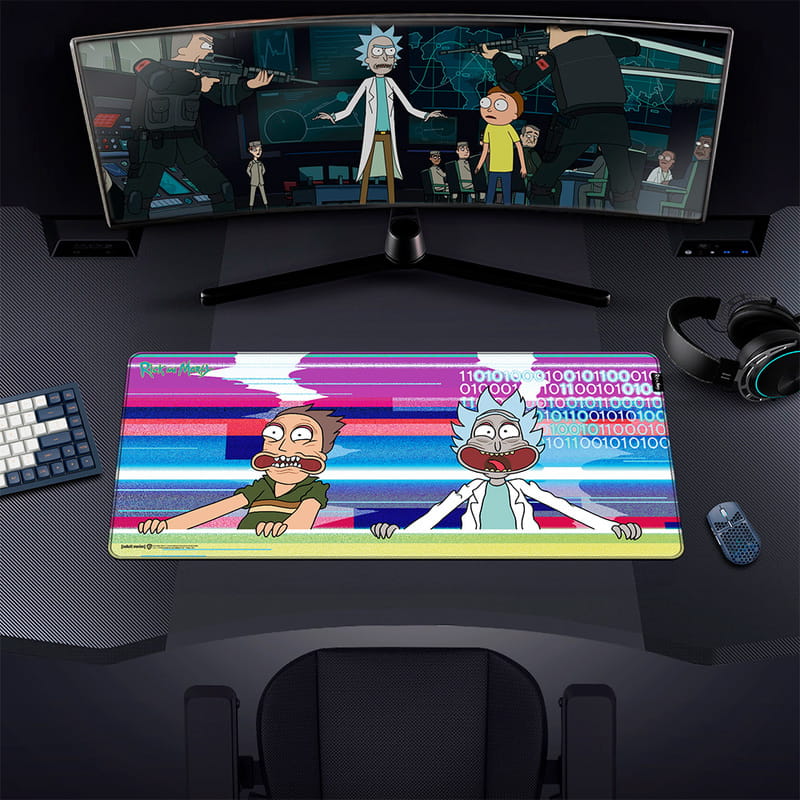 Игровая поверхность Rick and Morty Glitched (FWBMPRIMOR24003XL)