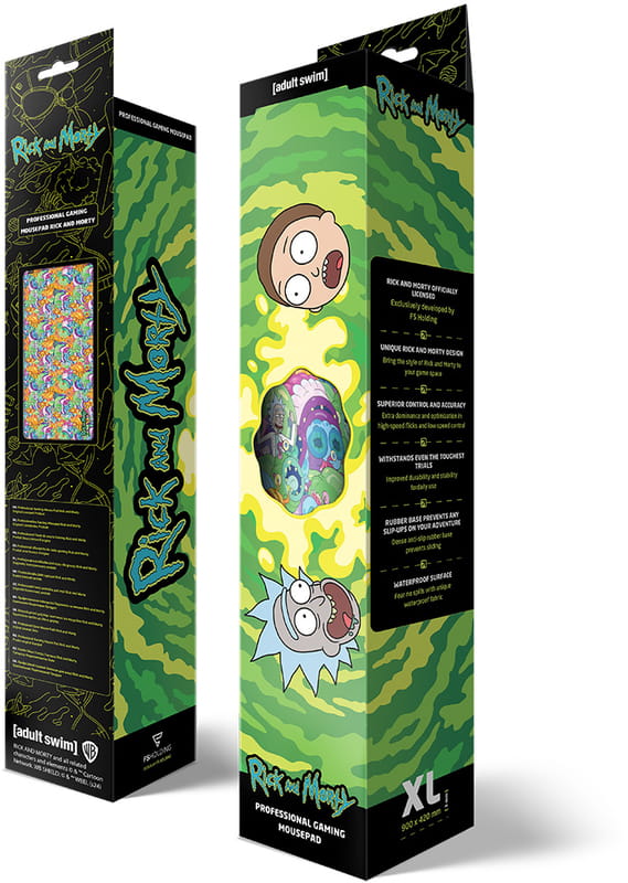 Игровая поверхность Rick and Morty Monster (FWBMPRIMOR24011XL)