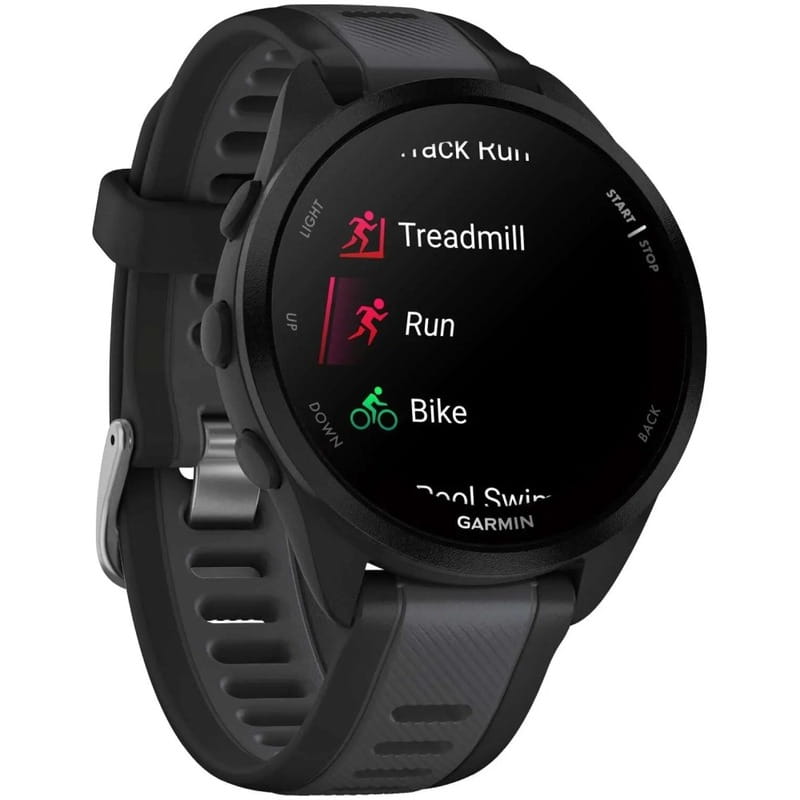 Смарт-часы Garmin Forerunner 165 Black/Slate Gray (010-02863-AC)