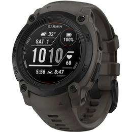 Смарт-годинник Garmin Instinct E 40 mm Black with Charcoal Silicone Band (010-02932-13)