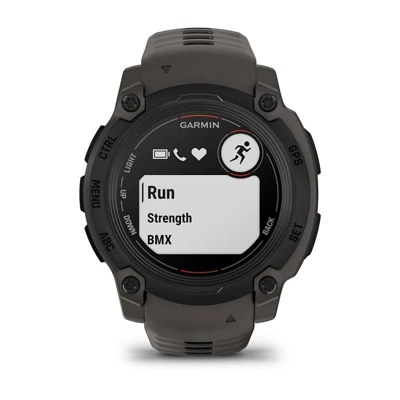 Смарт-часы Garmin Instinct E 40 mm Black with Charcoal Silicone Band (010-02932-13)