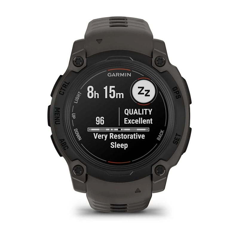 Смарт-часы Garmin Instinct E 40 mm Black with Charcoal Silicone Band (010-02932-13)