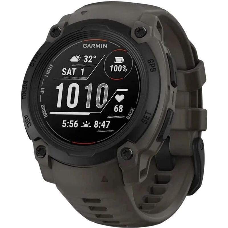 Смарт-часы Garmin Instinct E 40 mm Black with Charcoal Silicone Band (010-02932-13)